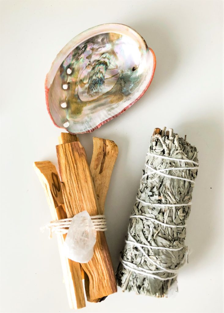 Sage and Palo Santo Stick Energy Clearing Set - Souk and Soul