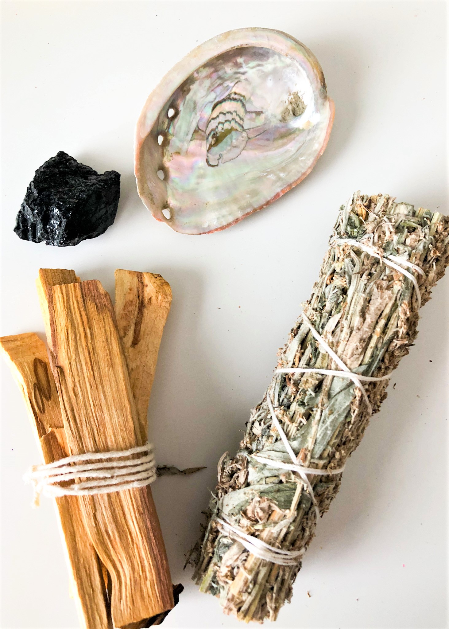 Sage and Palo Santo Stick Energy Clearing Set - Souk and Soul